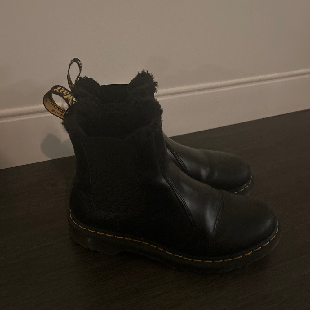 Grizzly Fleece-lined Dr. Marten Boots